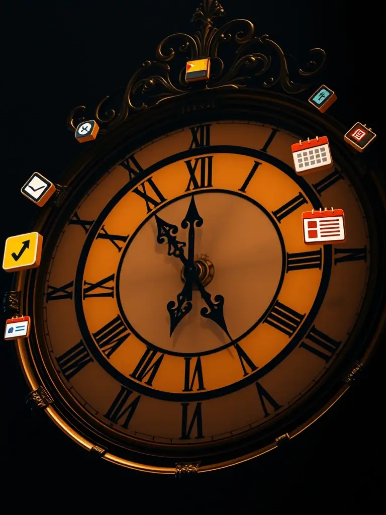 A clock superimposed on a map of Nevada, highlighting E&N Logistics' commitment to on-time delivery throughout the state.